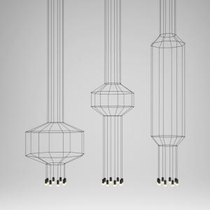 Geometric Line Pendant Light Chandelier