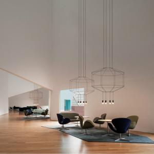 Geometric Line Pendant Light Chandelier