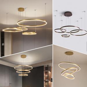 Large Circular LED Pendant Light 