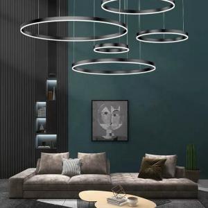 Large Circular LED Pendant Light 