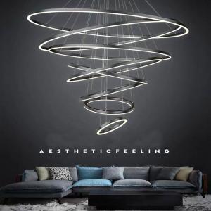 Large Circular LED Pendant Light 