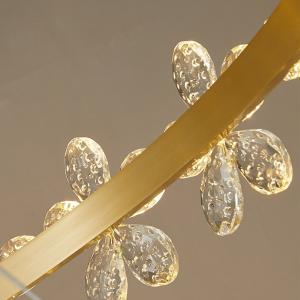 Luxurious Modern Petal Crystal Chandelier