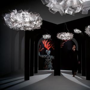 Modern Romantic Flower Ball Chandelier