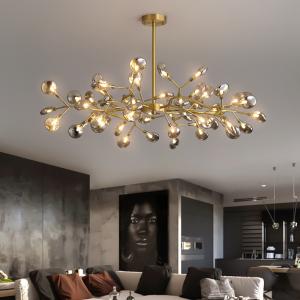 Luxury Copper Firefly Chandelier