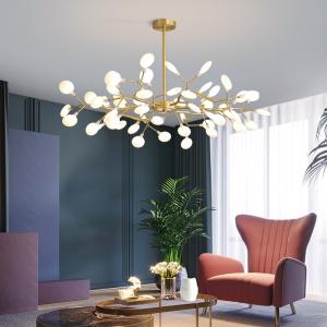 Luxury Copper Firefly Chandelier