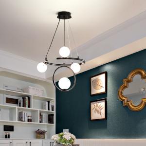 Glass Ball Cluster Pendant Light 