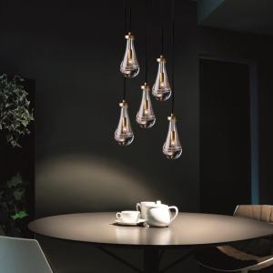 Raindrop Crystal Chandelier Pendant Light