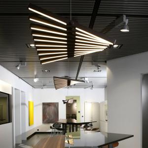 Fishbone Pendant Light