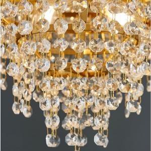 Luxury Gold Crystal Chandelier