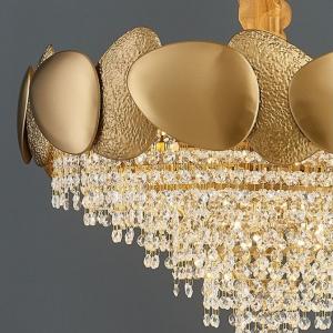 Luxury Gold Crystal Chandelier