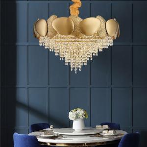 Luxury Gold Crystal Chandelier