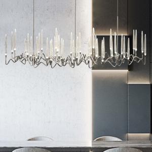 Candlestick Crystal Chandelier