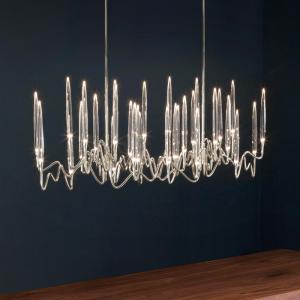 Candlestick Crystal Chandelier