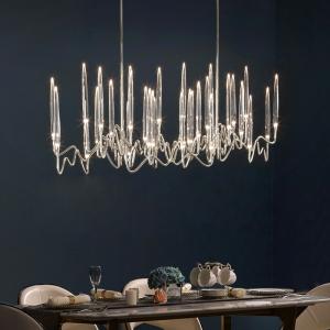 Candlestick Crystal Chandelier