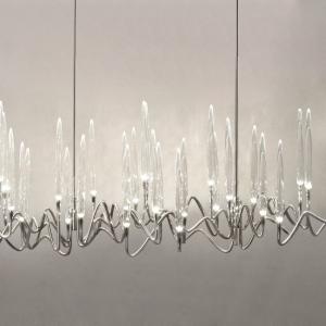 Candlestick Crystal Chandelier