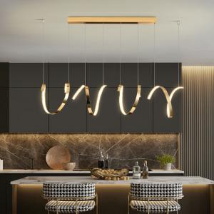 Kitchen Island Linear Pendant Lighting