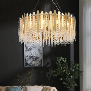 Round Modern Luxury Crystal Chandelier