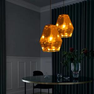 Stained Glass Chandelier Pendant Diamond Light