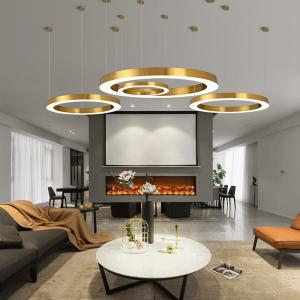 Round Gold Lantern Pendant Light