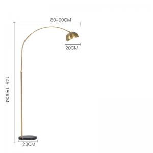 Antique Brass Floor Lamp