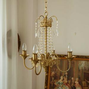 Antique Brass Chandelier Light Fixtures