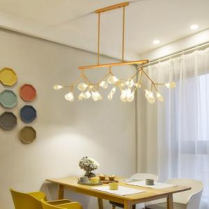 Linear Chandeliers for Dining Room