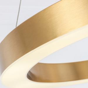 Round Gold Lantern Pendant Light