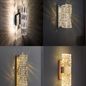 Crystal LED Wall Light